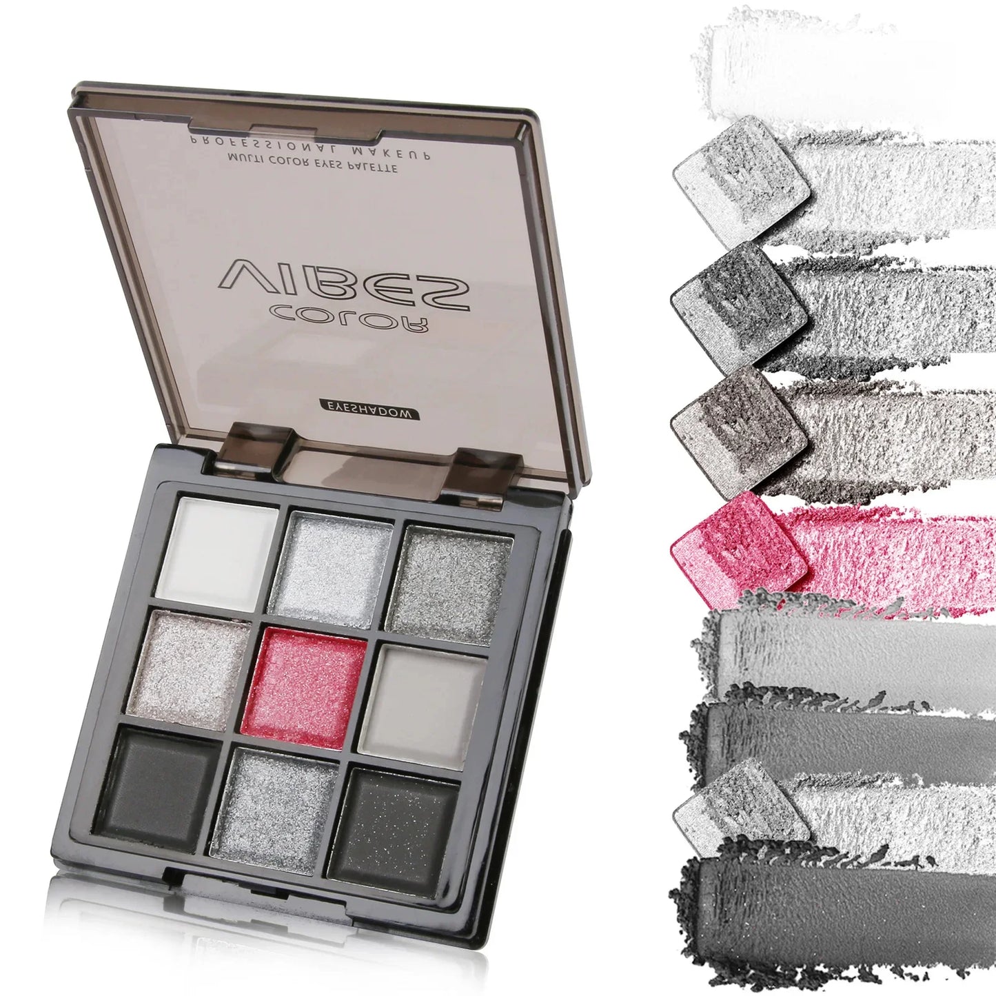 High Pigment Waterproof Glitter Eyeshadow Palette – Long-Lasting Glitter Shades