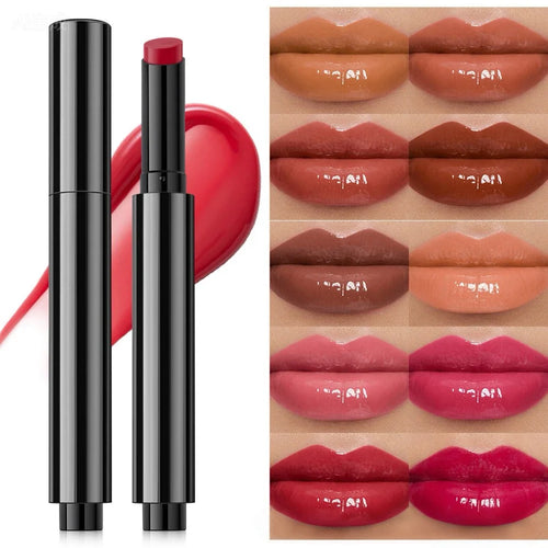 Waterproof Lipstick Pen – Long-Lasting Moisturizing Crayon Lipstick | Smooth Matte Lip Color