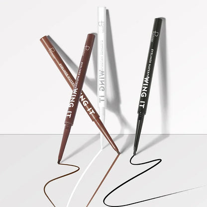 Waterproof Sweat-Proof Long-Lasting Matte Eyeliner Pencil | Smooth Non-Fading | Cruelty-Free Vegan Eye Liner