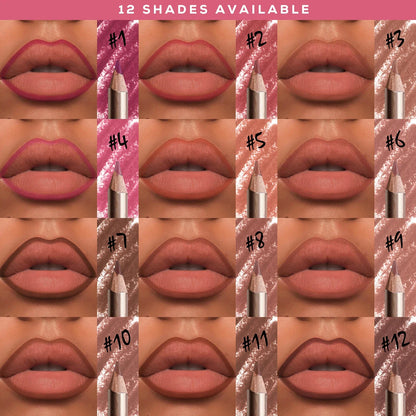 Vegan Lip Liner Pencil – Long-Lasting, Smudge-Proof & Cruelty-Free | Smooth Precision Lip Contour