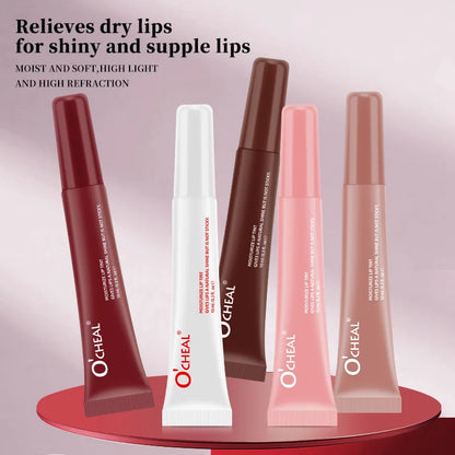 Plump & Shine Vegan Lip Oil – Hydrating Moisturizing Lip Glaze