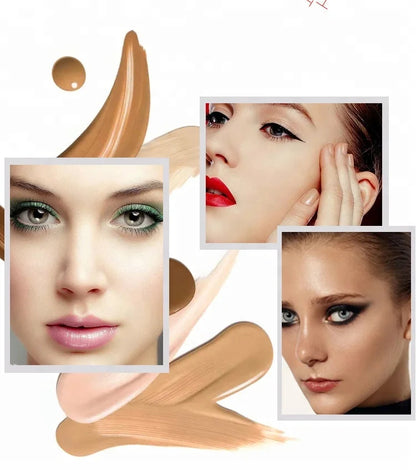 12 Colors Concealer Palette – Cream Base Matte Foundation & Contour Kit | Full Coverage Professional Makeup Palette