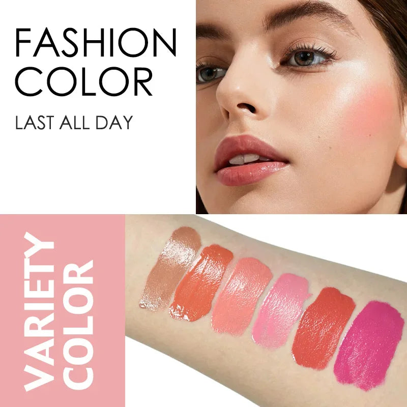 Waterproof Liquid Blush – Vegan Long-Lasting Makeup Blusher | Natural Dewy Finish
