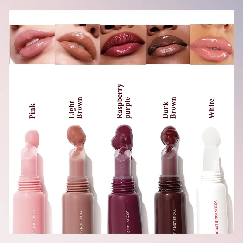 Plump & Shine Vegan Lip Oil – Hydrating Moisturizing Lip Glaze