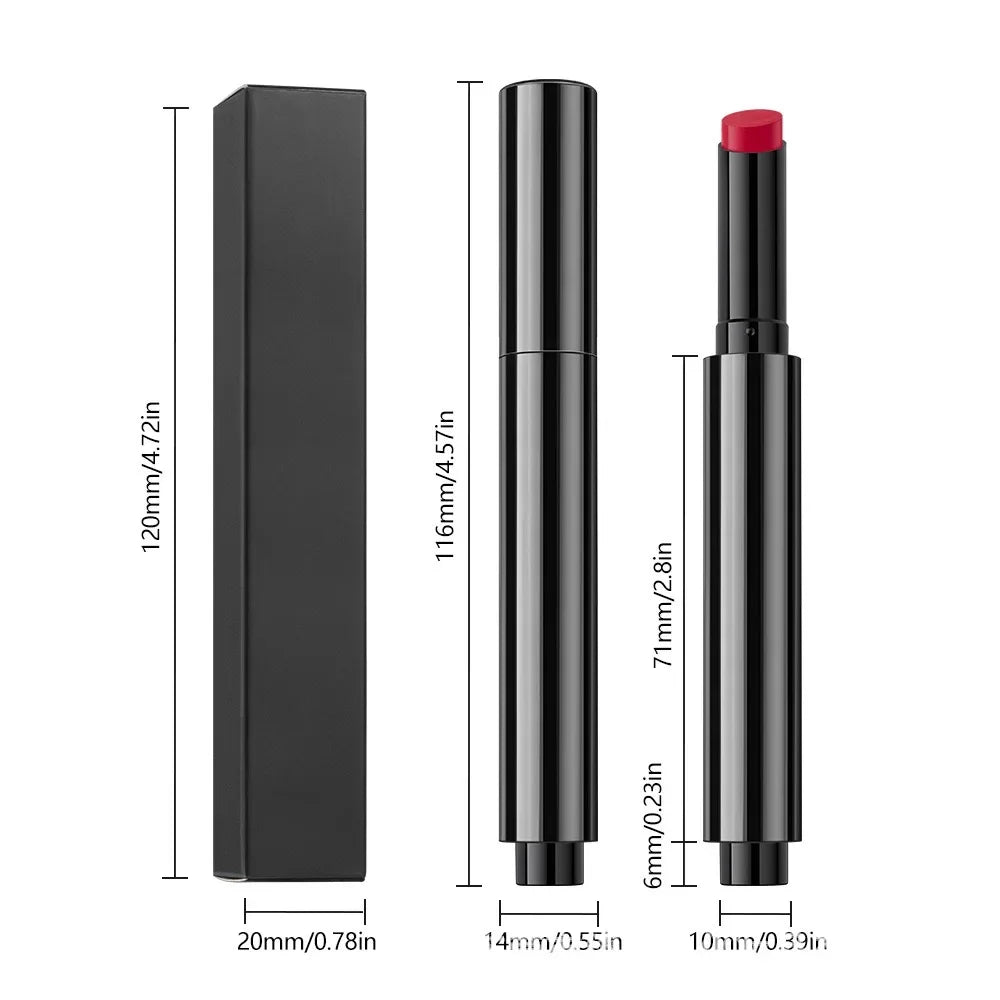 Waterproof Lipstick Pen – Long-Lasting Moisturizing Crayon Lipstick | Smooth Matte Lip Color