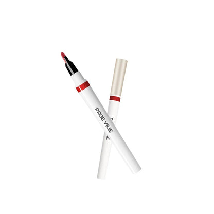 2-in-1 Long Lasting Smudge-Proof Creamy Retractable Lip Liner & Lip Gloss | Waterproof | Vegan & Organic