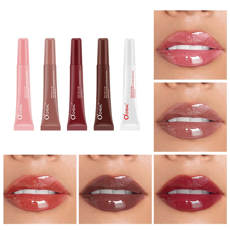 Plump & Shine Vegan Lip Oil – Hydrating Moisturizing Lip Glaze