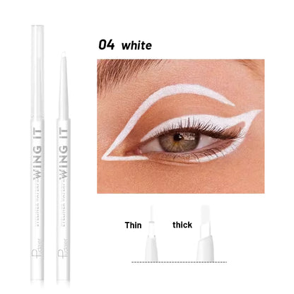 Waterproof Sweat-Proof Long-Lasting Matte Eyeliner Pencil | Smooth Non-Fading | Cruelty-Free Vegan Eye Liner