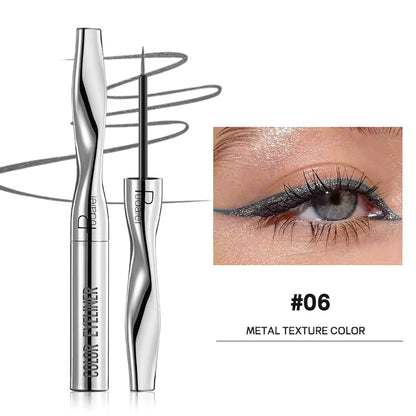 Quick-Dry Waterproof Multichrome Liquid Eyeliner Pen | Long-Lasting Sweat-Proof Precision Eye Liner