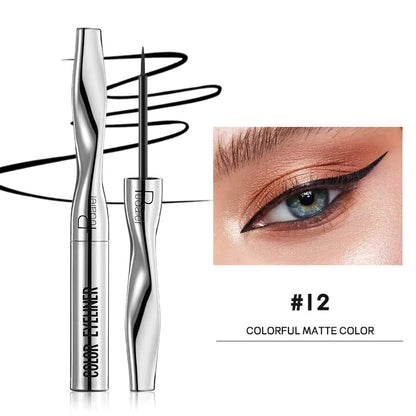Quick-Dry Waterproof Multichrome Liquid Eyeliner Pen | Long-Lasting Sweat-Proof Precision Eye Liner