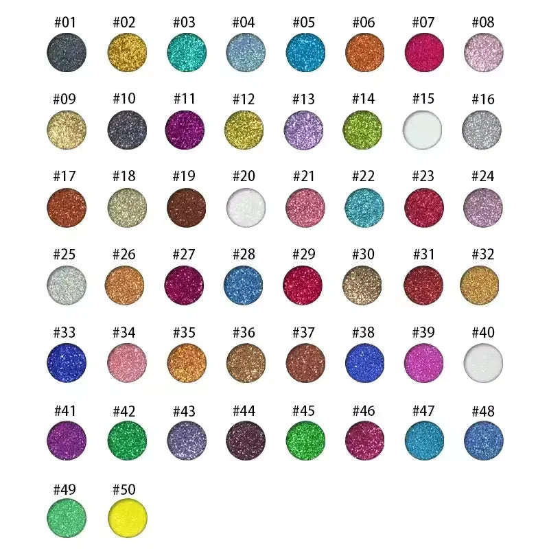 High Pigmented DIY Makeup Eyeshadow Palette – Nude Matte & Glitter Colors | Long-Lasting Blendable Eye Shadow Set